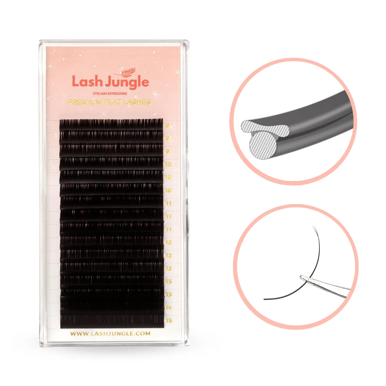 Ellipse Flat Lashes Matte & Ultra Soft 0.20