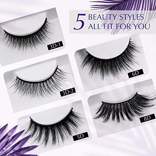 Elvanya Magnetic Eyelashes with Eyeliner - Magnetic Eyeliner and Magnetic Eyelash Kit