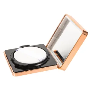 Empty Cushion Foundation Case with Mirror Magnetic Closure Travel-friendly Makeup Container for Diy Cream Includes Foundation Puff Present for Women