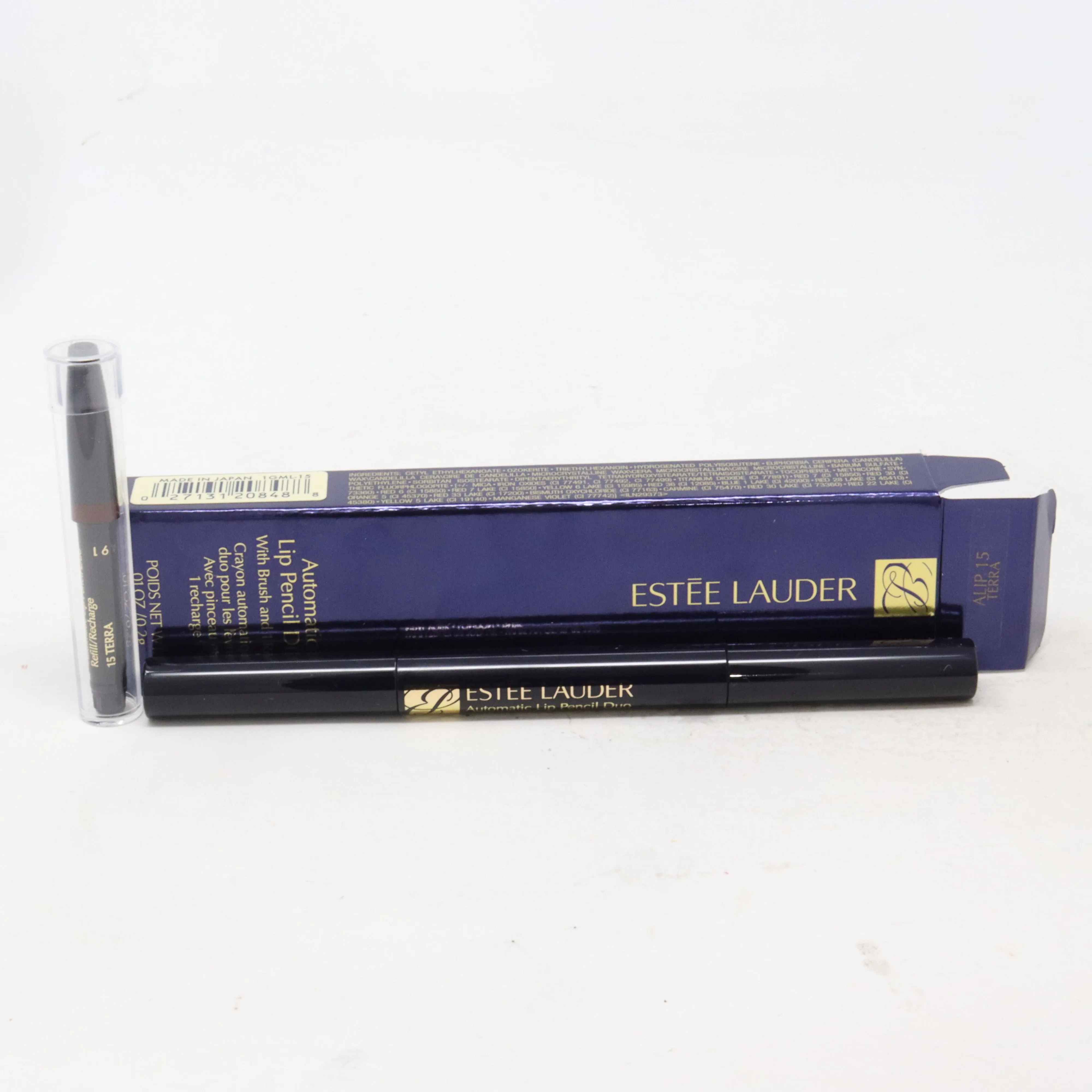 Estee Lauder Automatic Lip Pencil Duo  0.01oz/0.2g New With Box