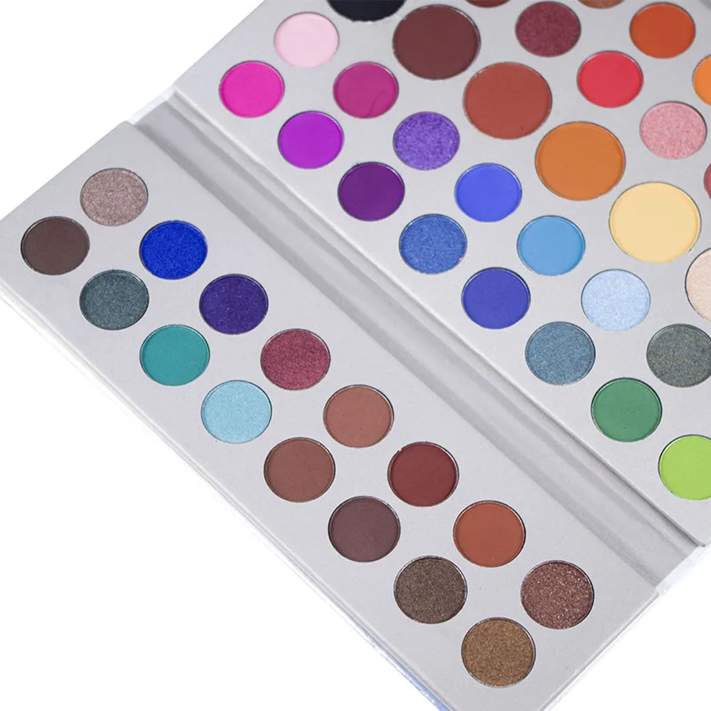 evpct 71 Color Rainbow Matte and Shimmer Eyeshadow Palette Makeup Pallet,Cheap Bright Colorful Dark Eyeshadow palette Paletts High Pigmented Long Lasting Waterproof paleta de maquillaje profesional