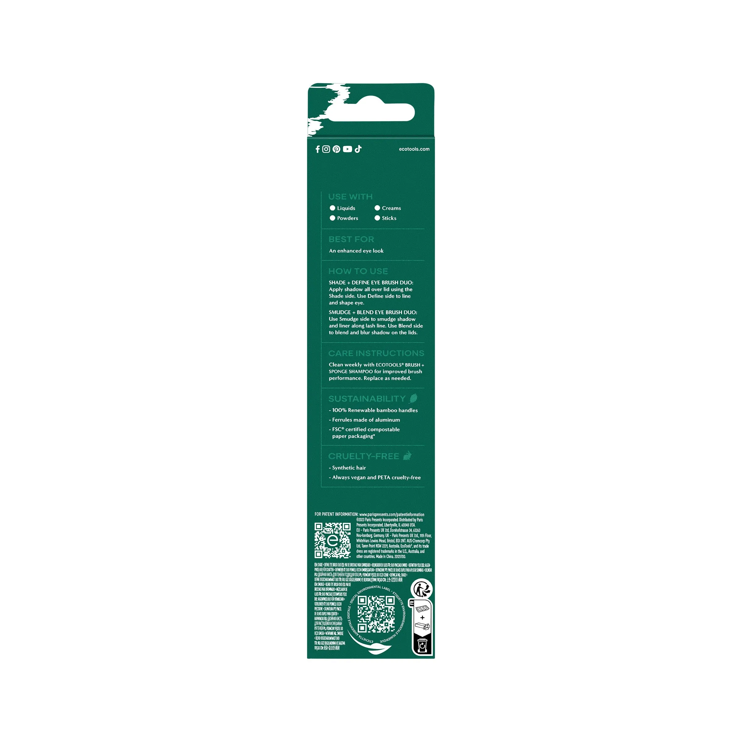 Eye Enhancing Duo Brush Set