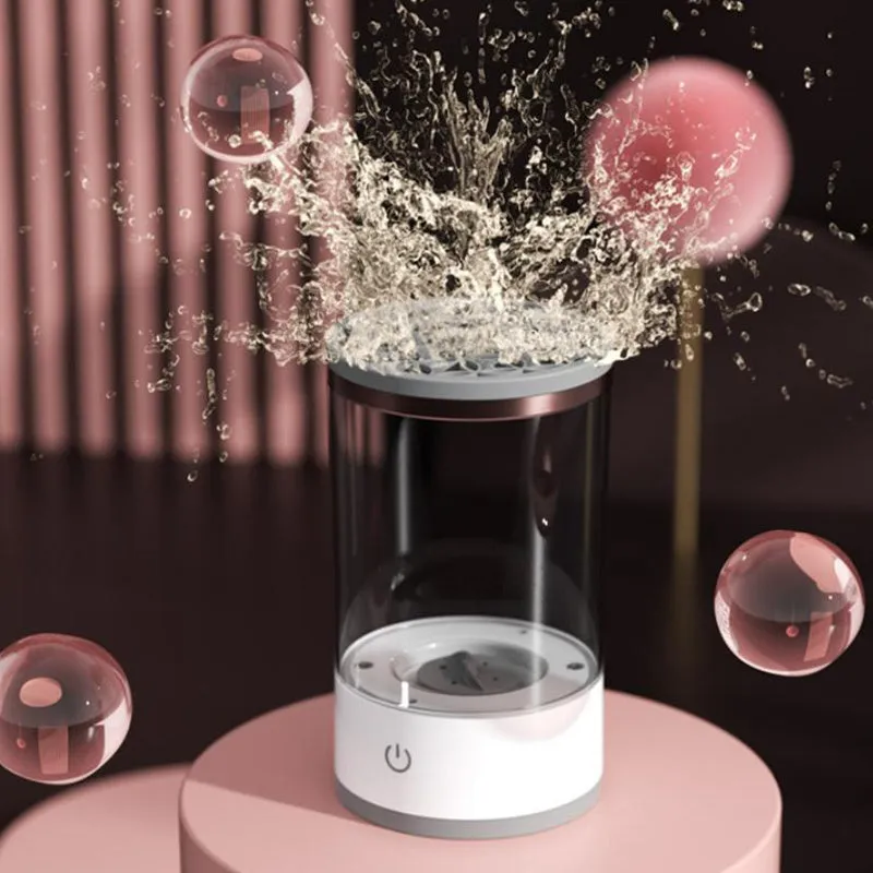 Eye Shadow Brush Cleaning Tool: USB-Charging Automatic Portable Electric Makeup Brush Cleaner Machine