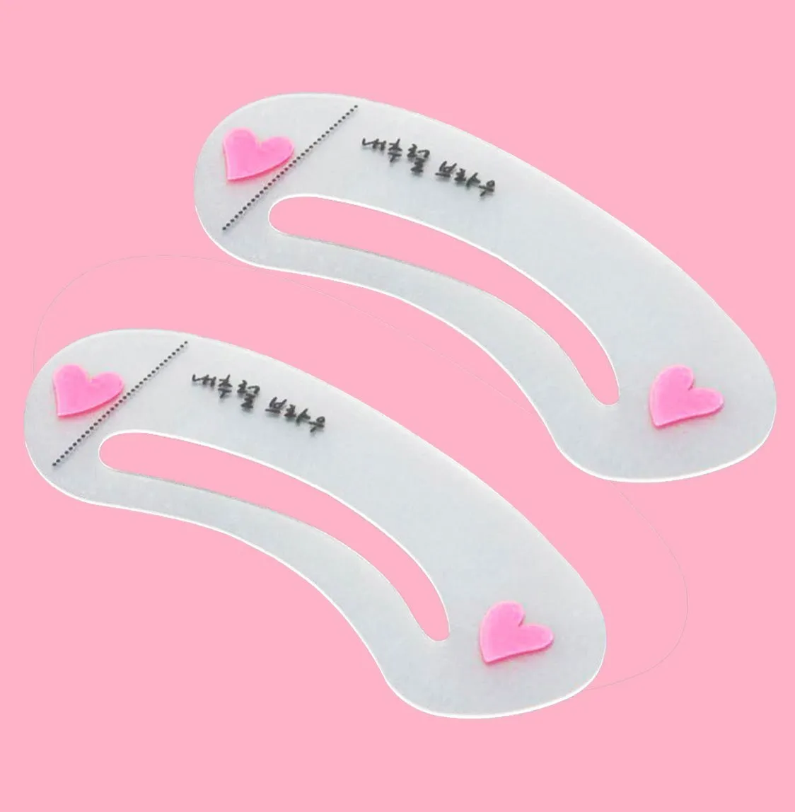 Eyebrow Grooming Stencils Kit