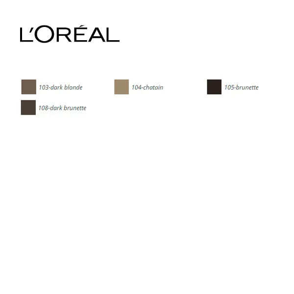 Eyebrow Pencil Skinny Definer L'Oreal Make Up (1,2 G)