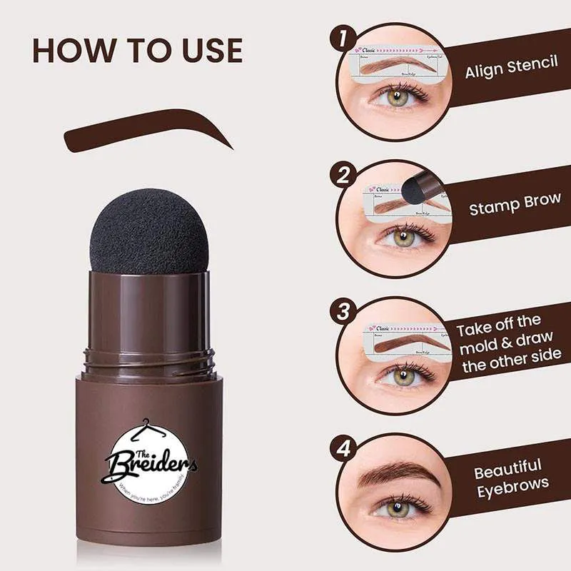 *Eyebrow Stamp Set - COFFEE