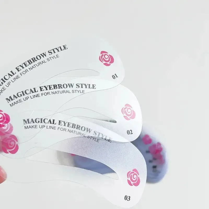 Eyebrow Template 24 Pattern Makeup Eyebrow Template Makeup Beauty Tool Eyebrow Stencil 24 Sheets Set