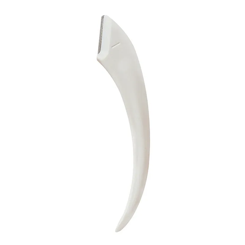 Eyebrow Trimming Knife With Comb Curved Moon Small Beauty Supplies Gadgets | Brodtica.com