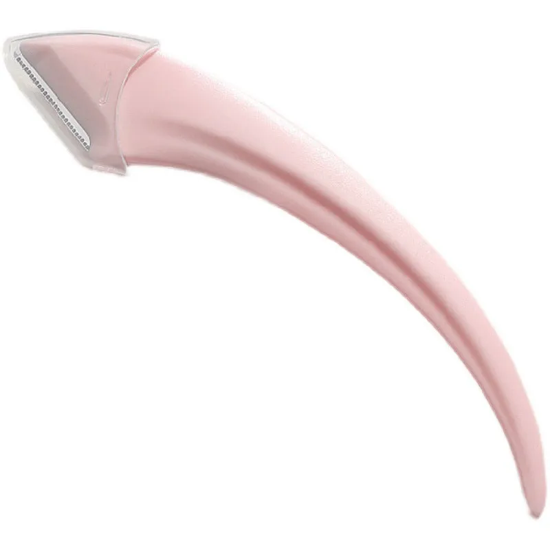 Eyebrow Trimming Knife With Comb Curved Moon Small Beauty Supplies Gadgets | Brodtica.com
