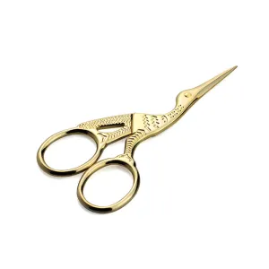 Eyelash/ Beauty Scissors ( Gold Bird Style )