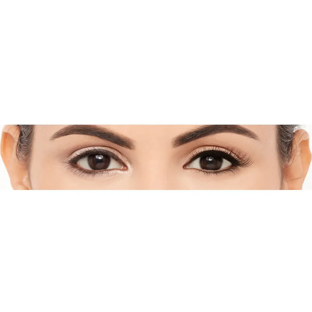 Eylure 3/4 Length 008 Light & Wispy Lashes Black Multipack 3 Pairs