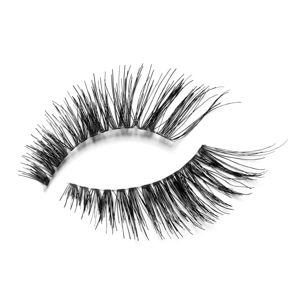 Eylure 3/4 Length 014 Light & Wispy Strip Lashes Black