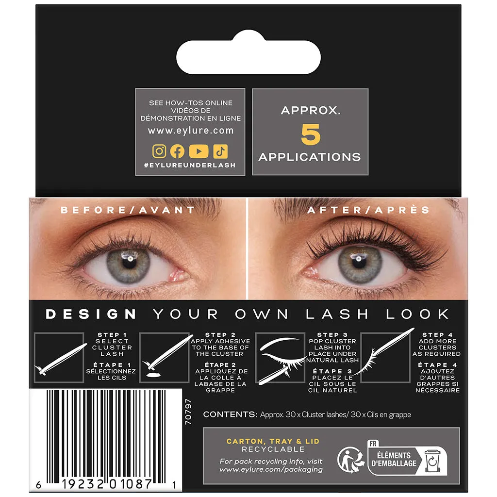 Eylure Underlash Cluster Lashes - Lengthening
