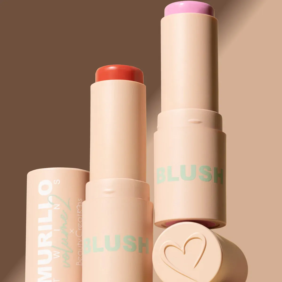 Face- Beauty Creations Murillo Twins VOL. 2 -Cheek Check Blush Stick (4pc bundle, $10 each)