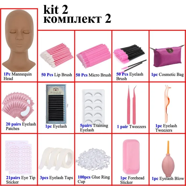 False Eyelash Extension Kit For Beginners