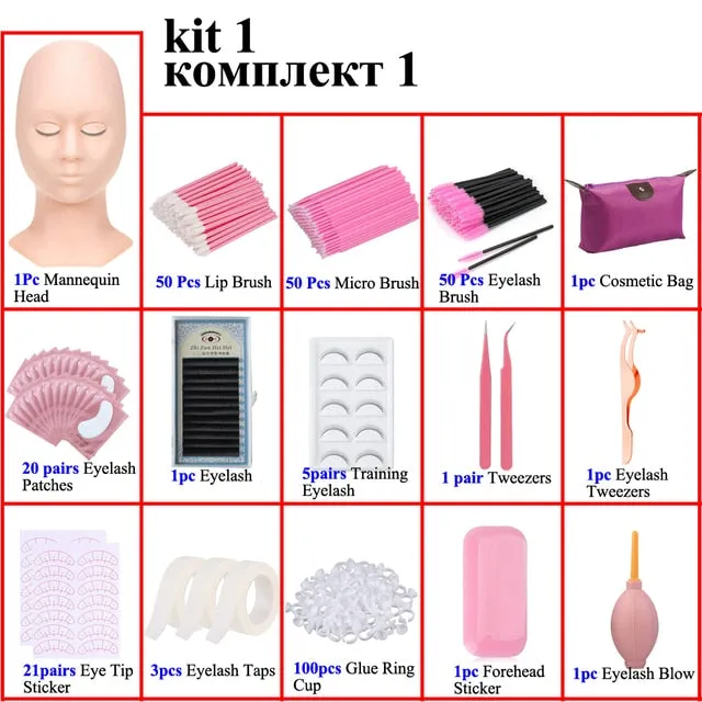 False Eyelash Extension Kit For Beginners