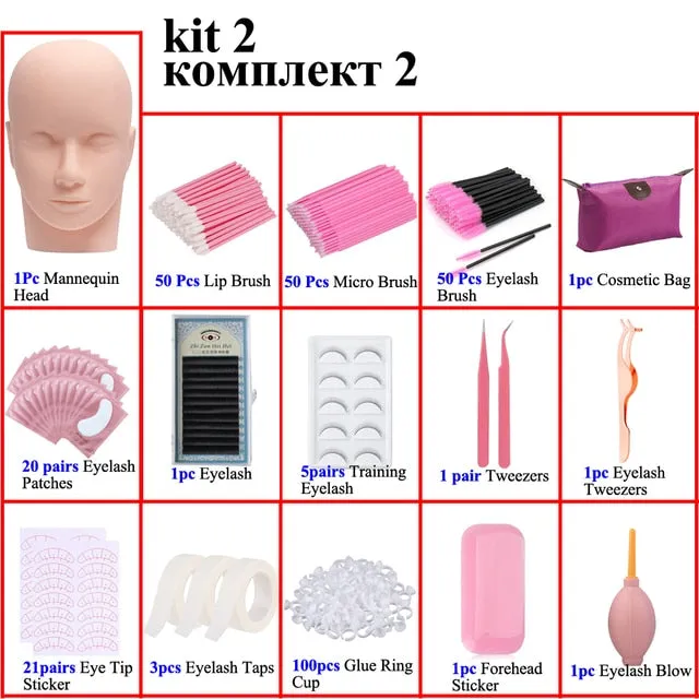 False Eyelash Extension Kit For Beginners