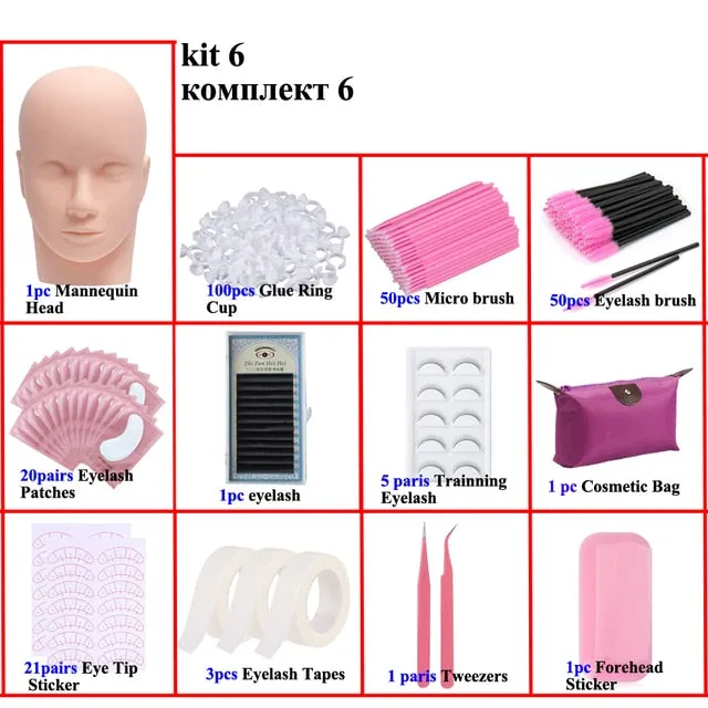False Eyelash Extension Kit For Beginners