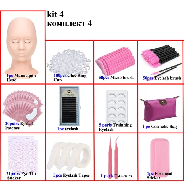 False Eyelash Extension Kit For Beginners