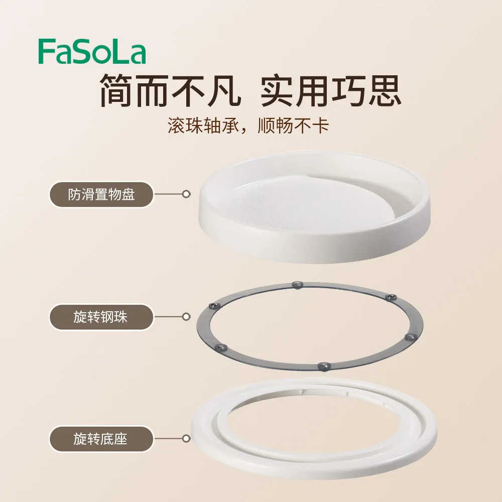 FaSoLa Rotating Storage Rack - White, Small, 25cm Diameter