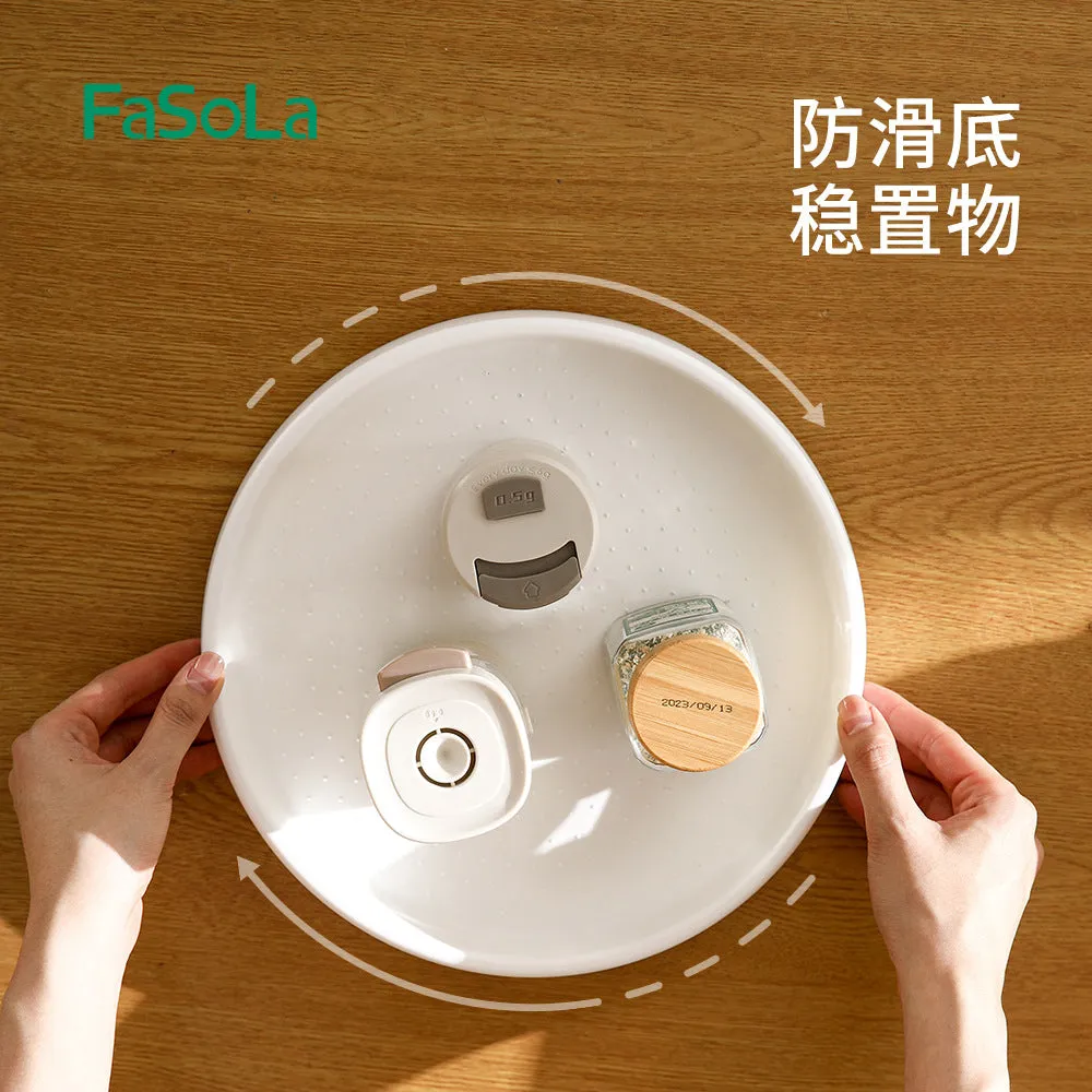 FaSoLa Rotating Storage Rack - White, Small, 25cm Diameter