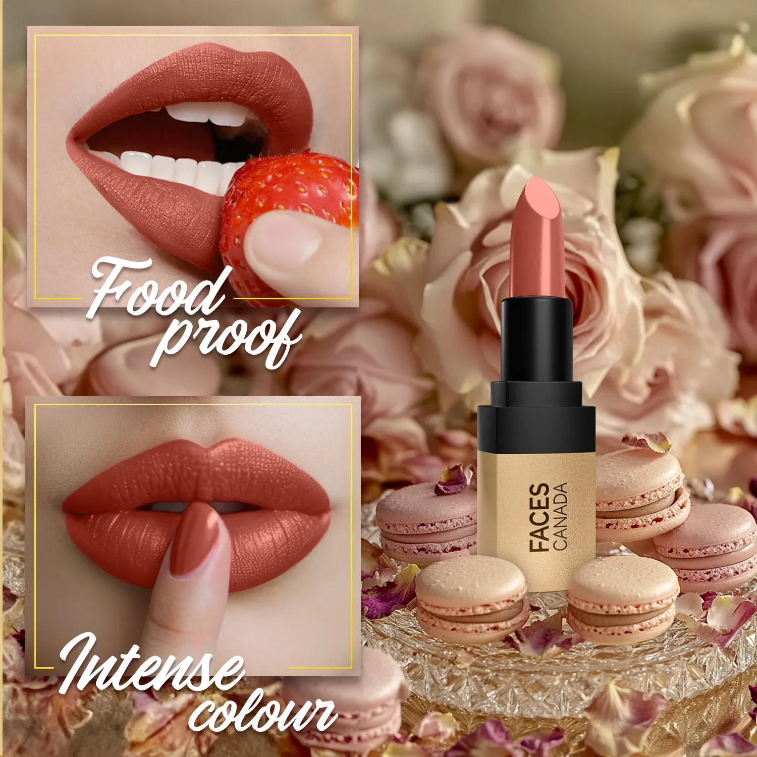 FC Comfy Matte Velvet Touch Lipstick Rose Macaron 09