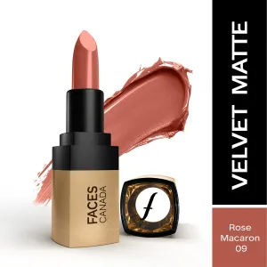 FC Comfy Matte Velvet Touch Lipstick Rose Macaron 09