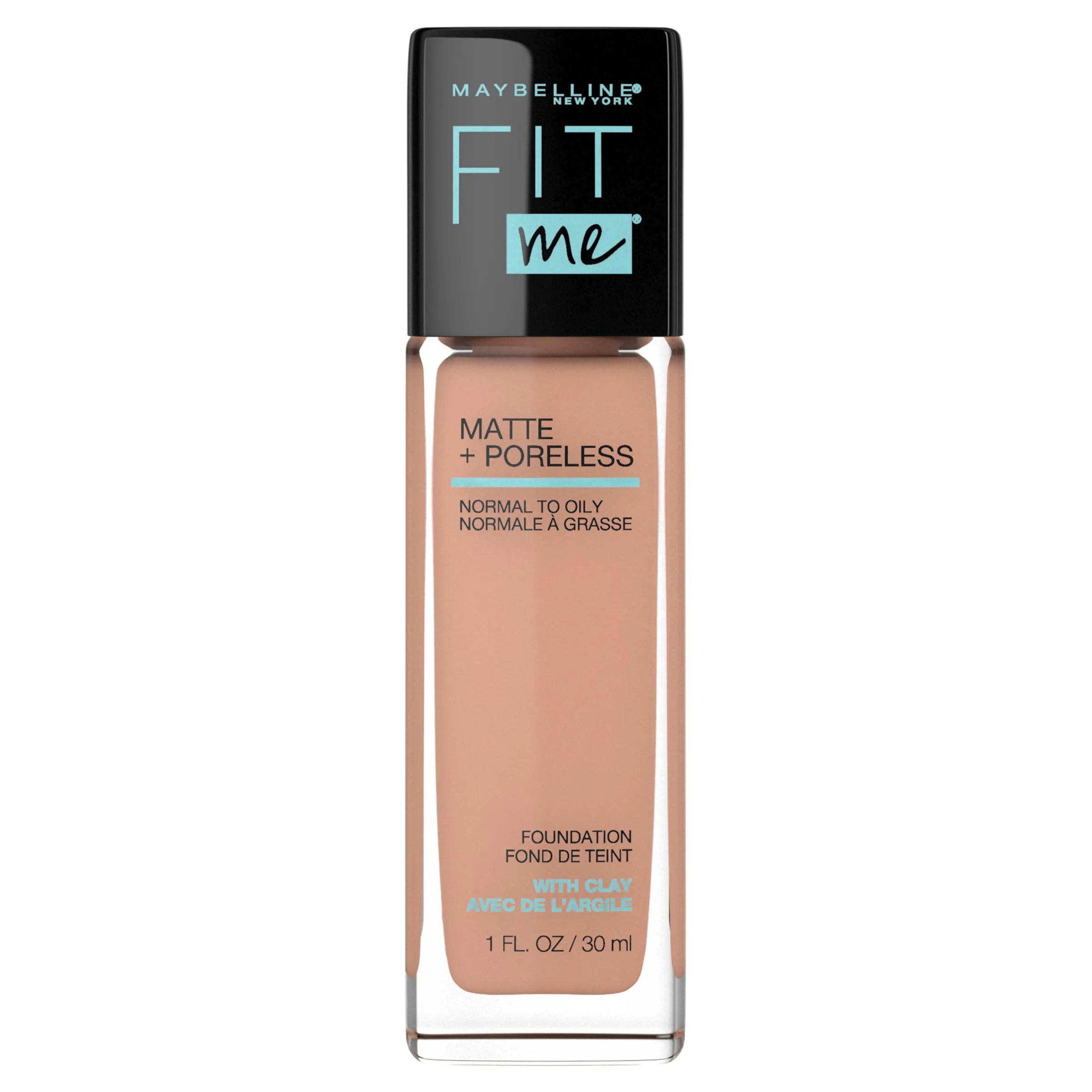 FIT ME MATTE & PORELESS MATTIFYING LIQUID FOUNDATION 242 LIGHT HONEY 30ML