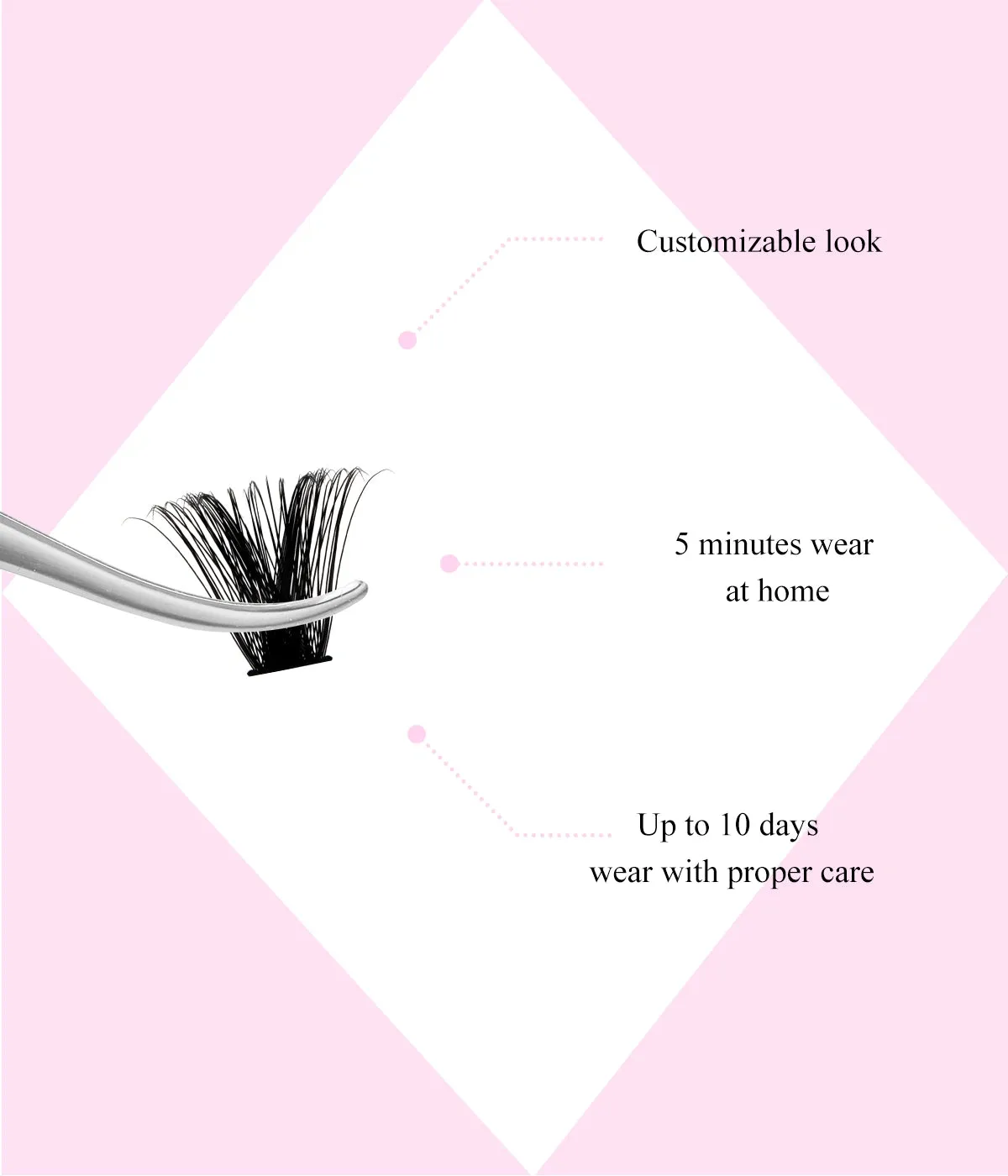 Flirt Cluster Lash 80D Mega Volume Extensions-Effect Clusters