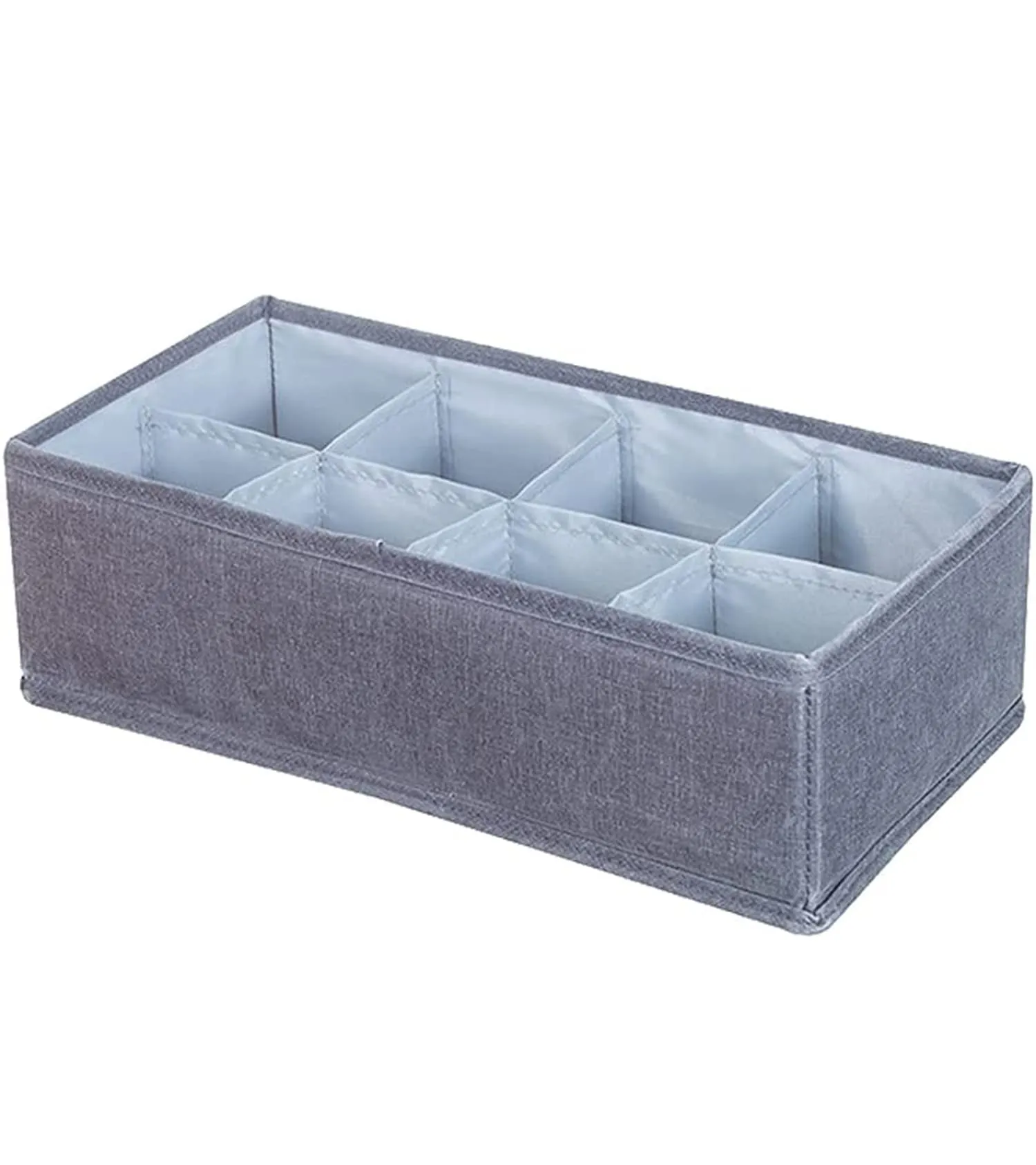 Foldable Wardrobe Clothes Closet Organizer, Save Space Clothing Storage Bins - Linen