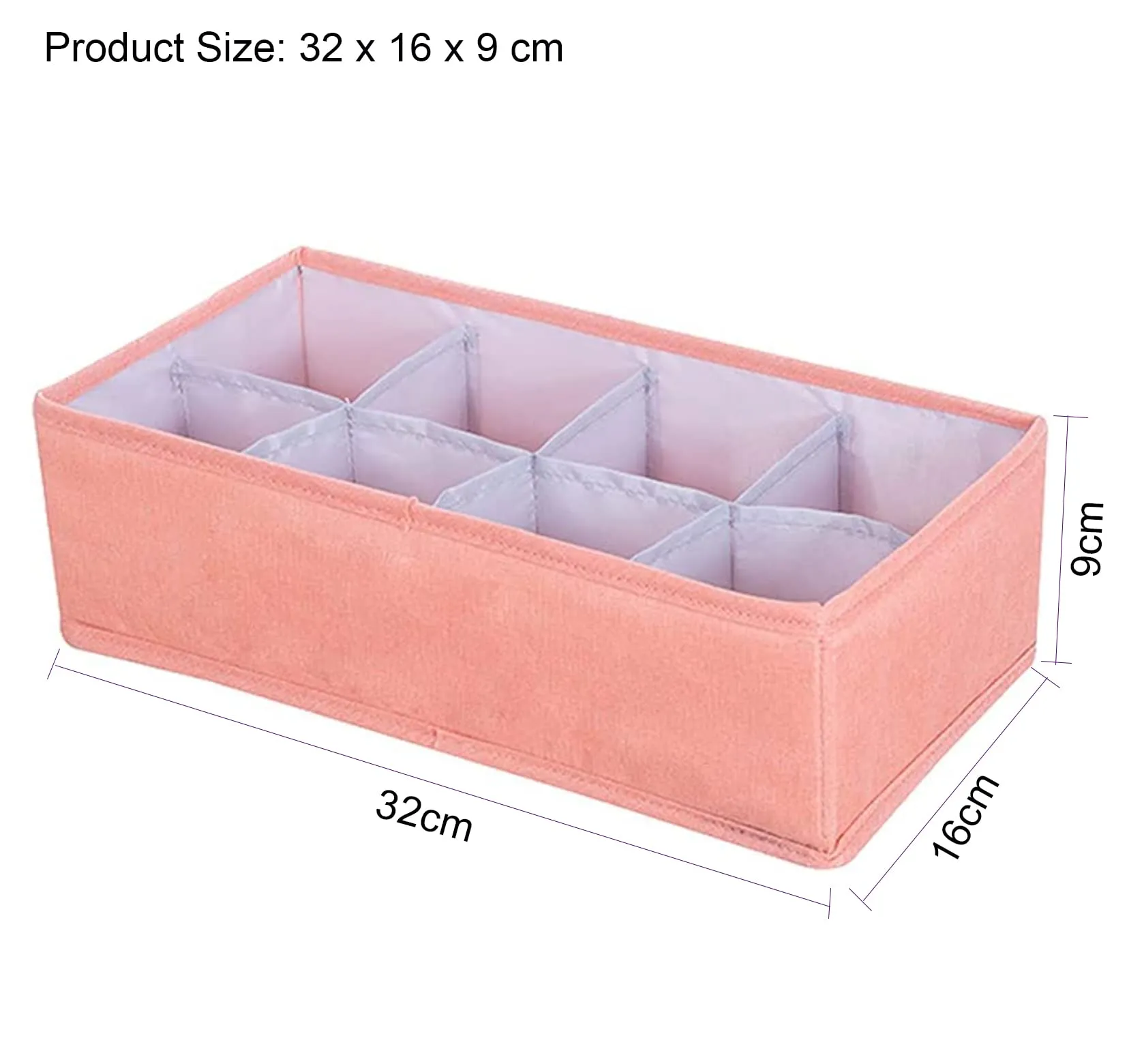 Foldable Wardrobe Clothes Closet Organizer, Save Space Clothing Storage Bins - Linen