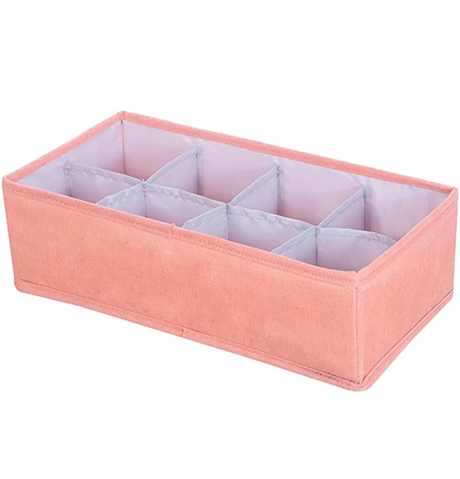 Foldable Wardrobe Clothes Closet Organizer, Save Space Clothing Storage Bins - Linen