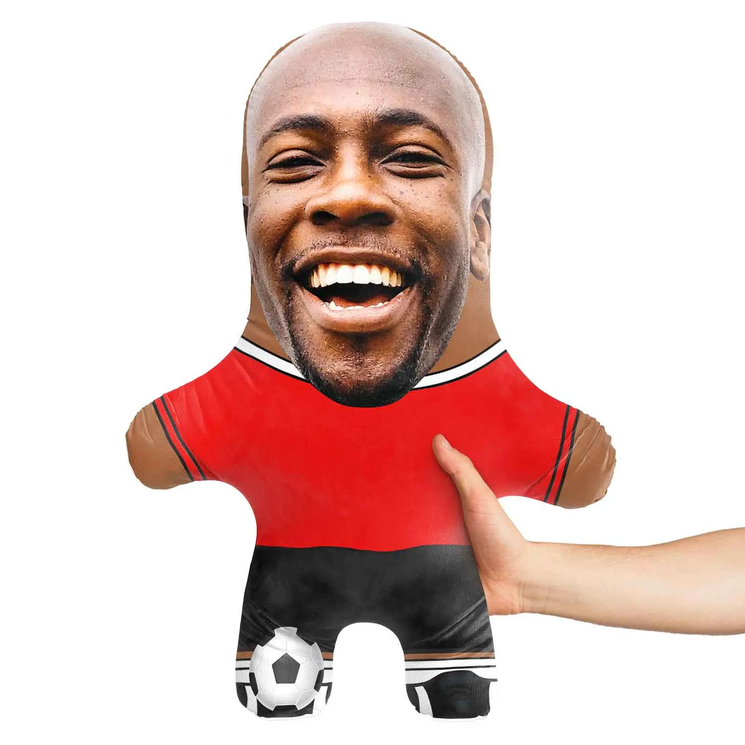 Footballer Face Pillow