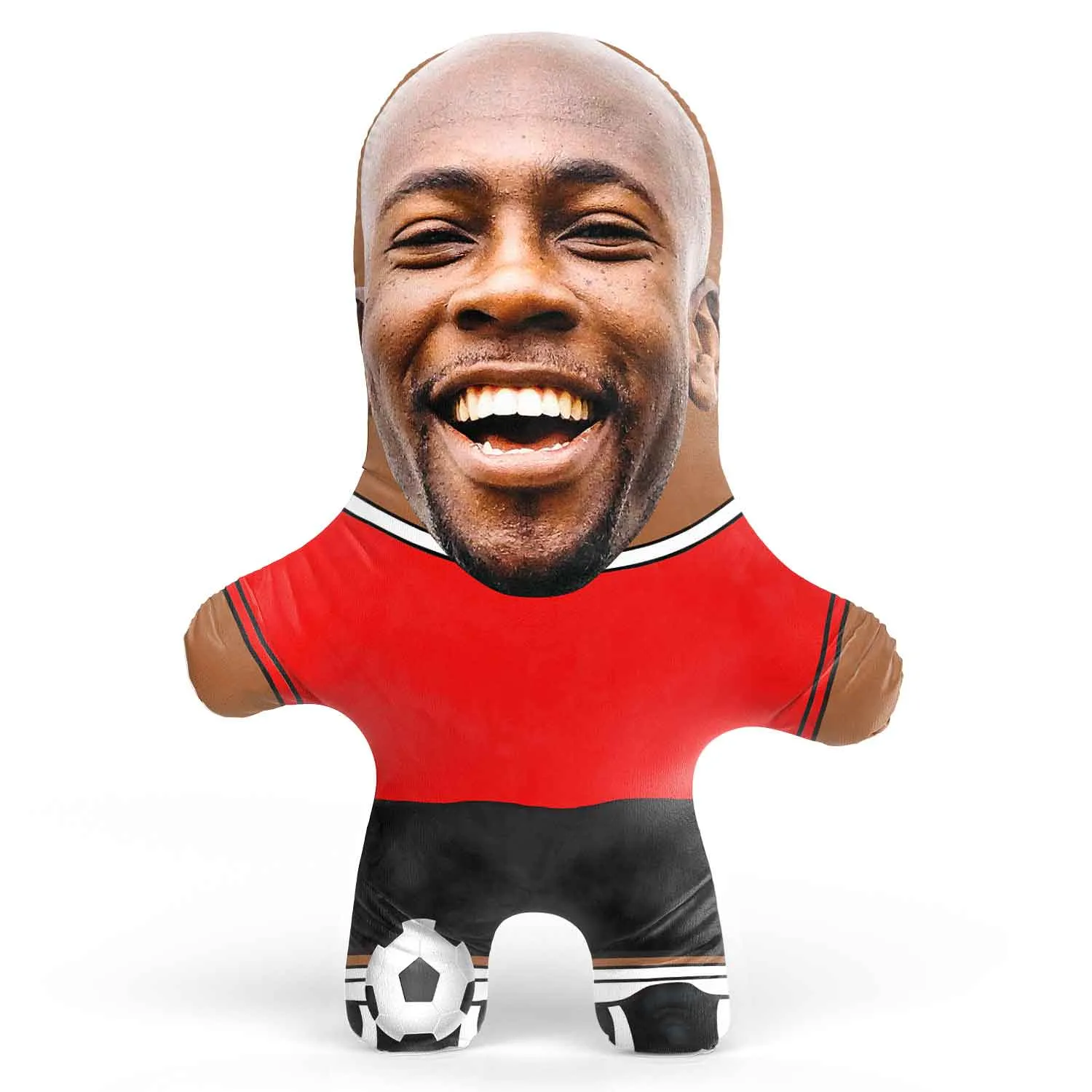 Footballer Face Pillow