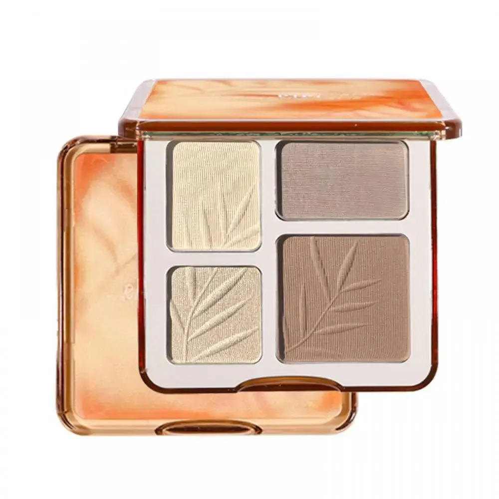 Four-color contouring palette high-gloss matte brightening glitter nose shadow palette all-in-one