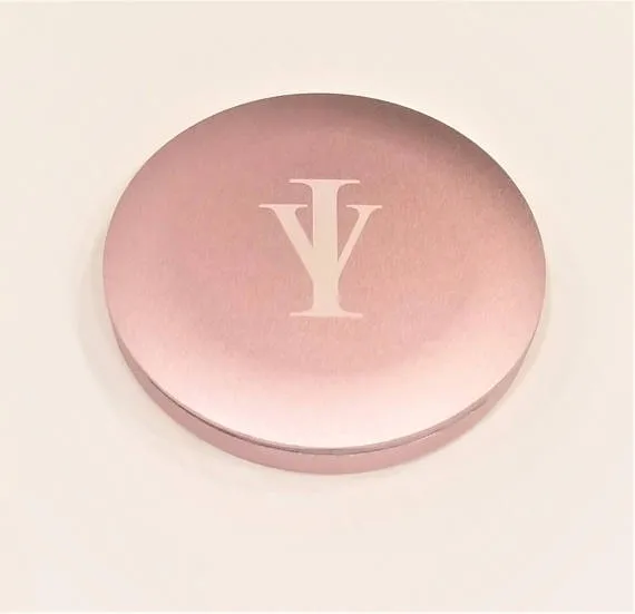 FREE SHIPPING:: Purple Mist LED Lighted Portable Charger Compact Mirror :: CHARM BEYOND Series