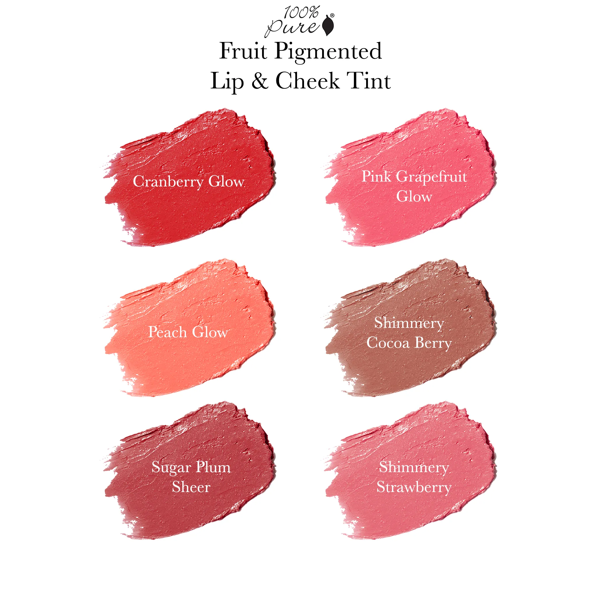 Fruit Pigmented® Lip & Cheek Tint: Shimmery Strawberry