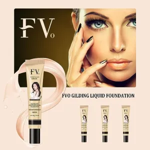 FVO Liquid Foundation Glowing Concealer Cream, Waterproof And Sweatproof, Hydrate and Brighten, Radiant & Healthy Looking Skin, Skin Perfecting (Hydrate and brighten skin)