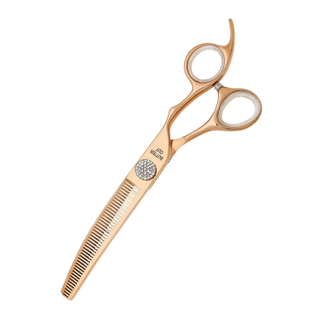 Geib Crystal Gold 6.5" 46 Tooth Curved Blender