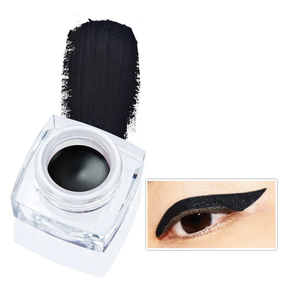 Gel  Eyeliner   2pcs Eyeliner Brushes