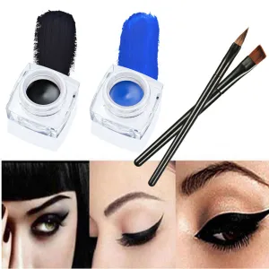 Gel  Eyeliner   2pcs Eyeliner Brushes