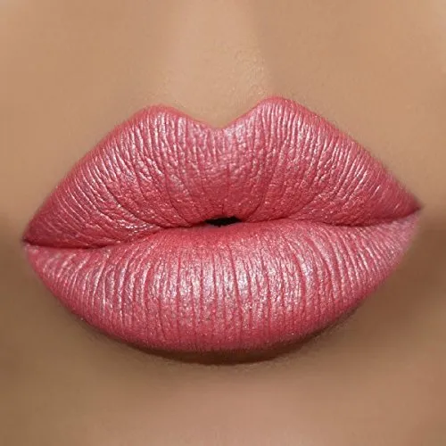Gerard Cosmetics Metal Matte Liquid Lipstick FUZZY NAVEL - METALLIC MATTE FINISH STAYS ALL DAY, Comfortable long wear CRUELTY FREE & USA MADE