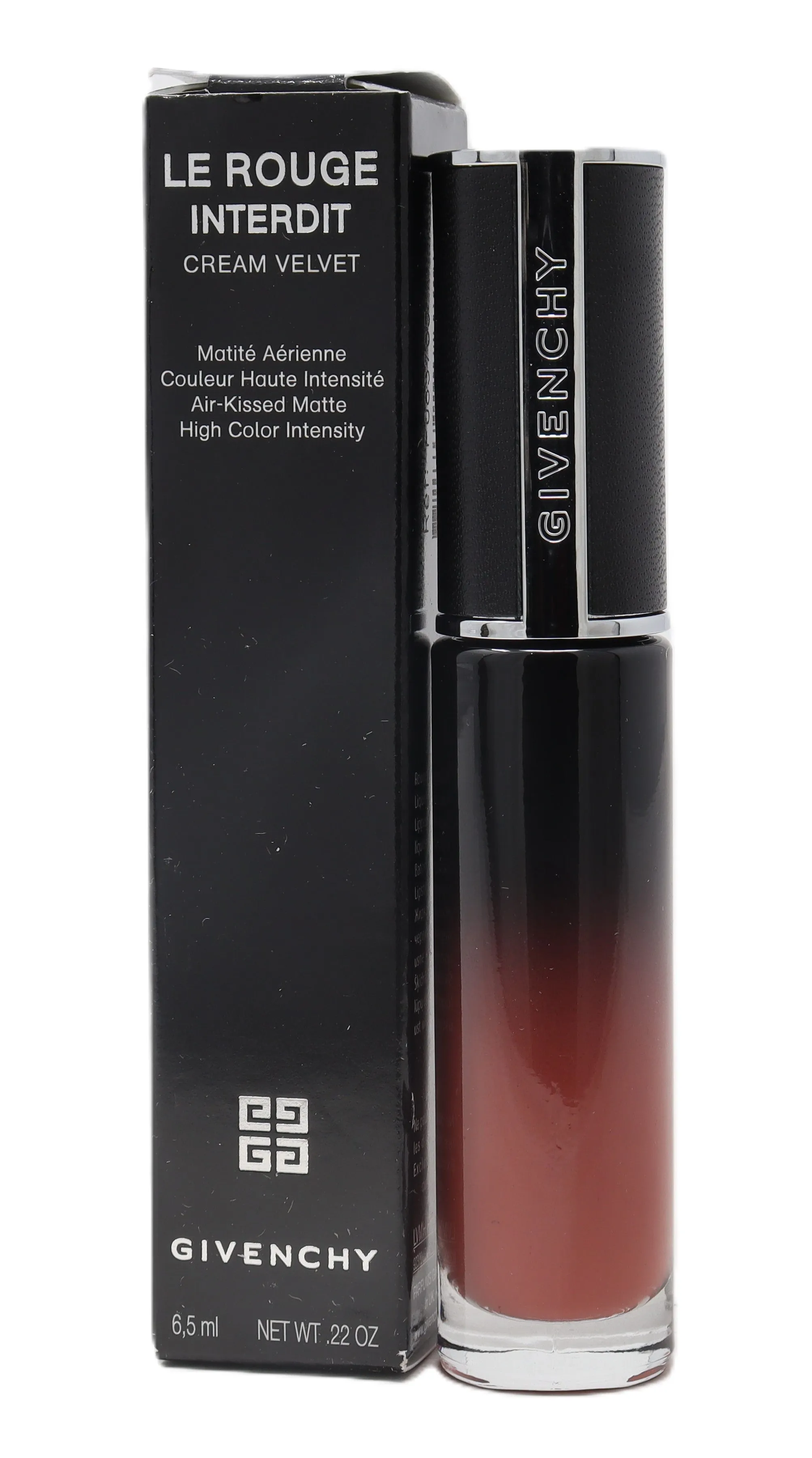 Givenchy Le Rouge Interdit Cream Velvet Lipstick  0.22oz/6.5ml New With Box