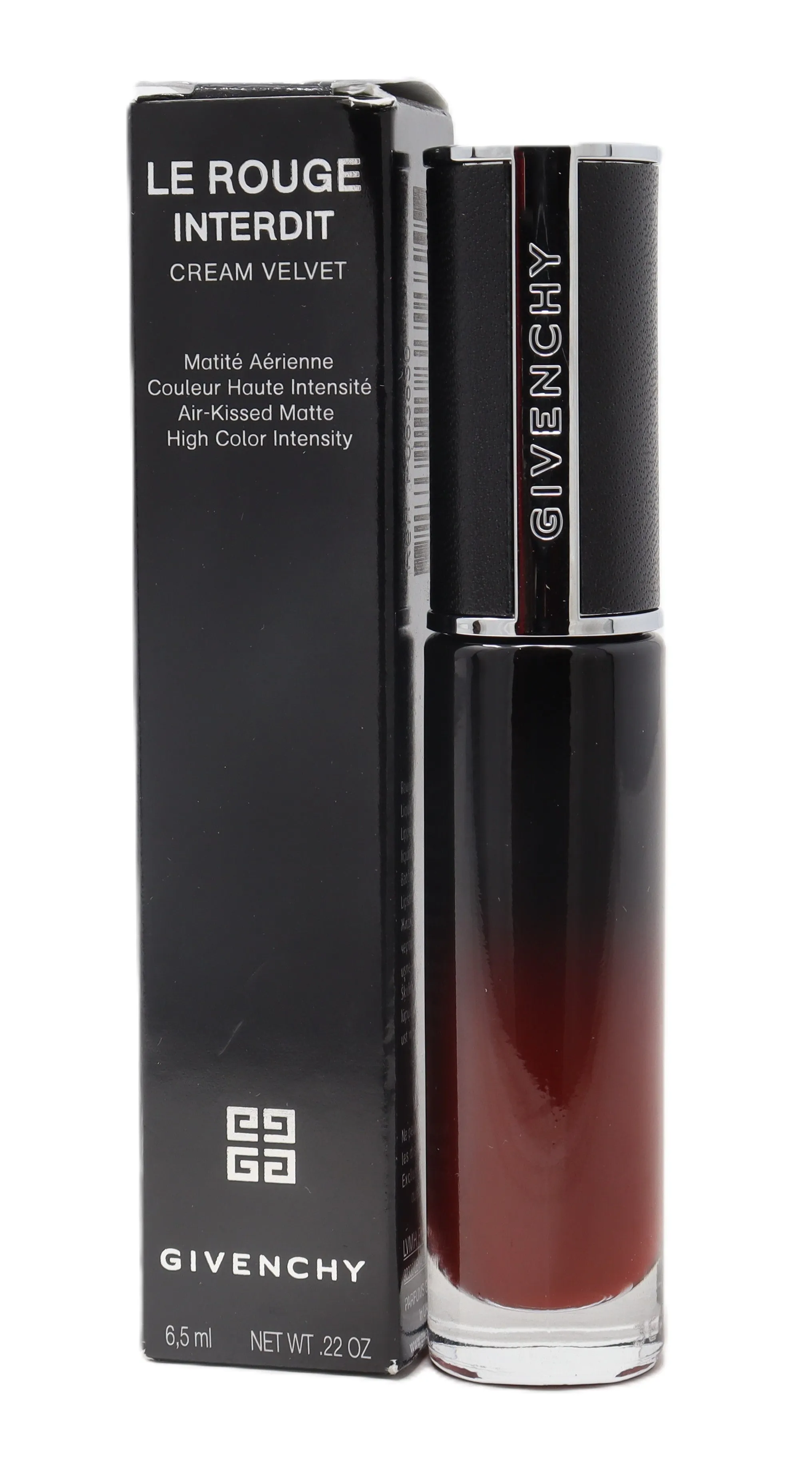 Givenchy Le Rouge Interdit Cream Velvet Lipstick  0.22oz/6.5ml New With Box