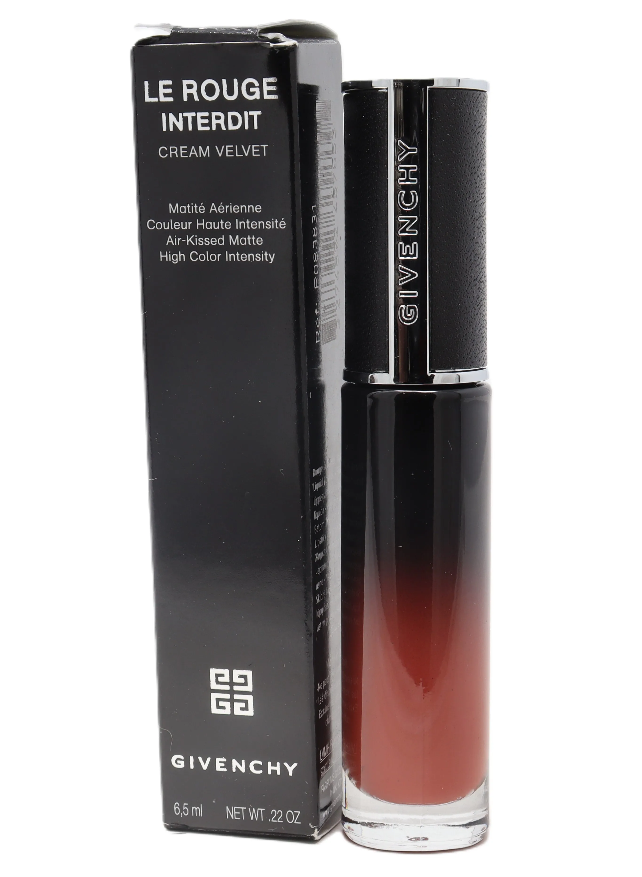 Givenchy Le Rouge Interdit Cream Velvet Lipstick  0.22oz/6.5ml New With Box