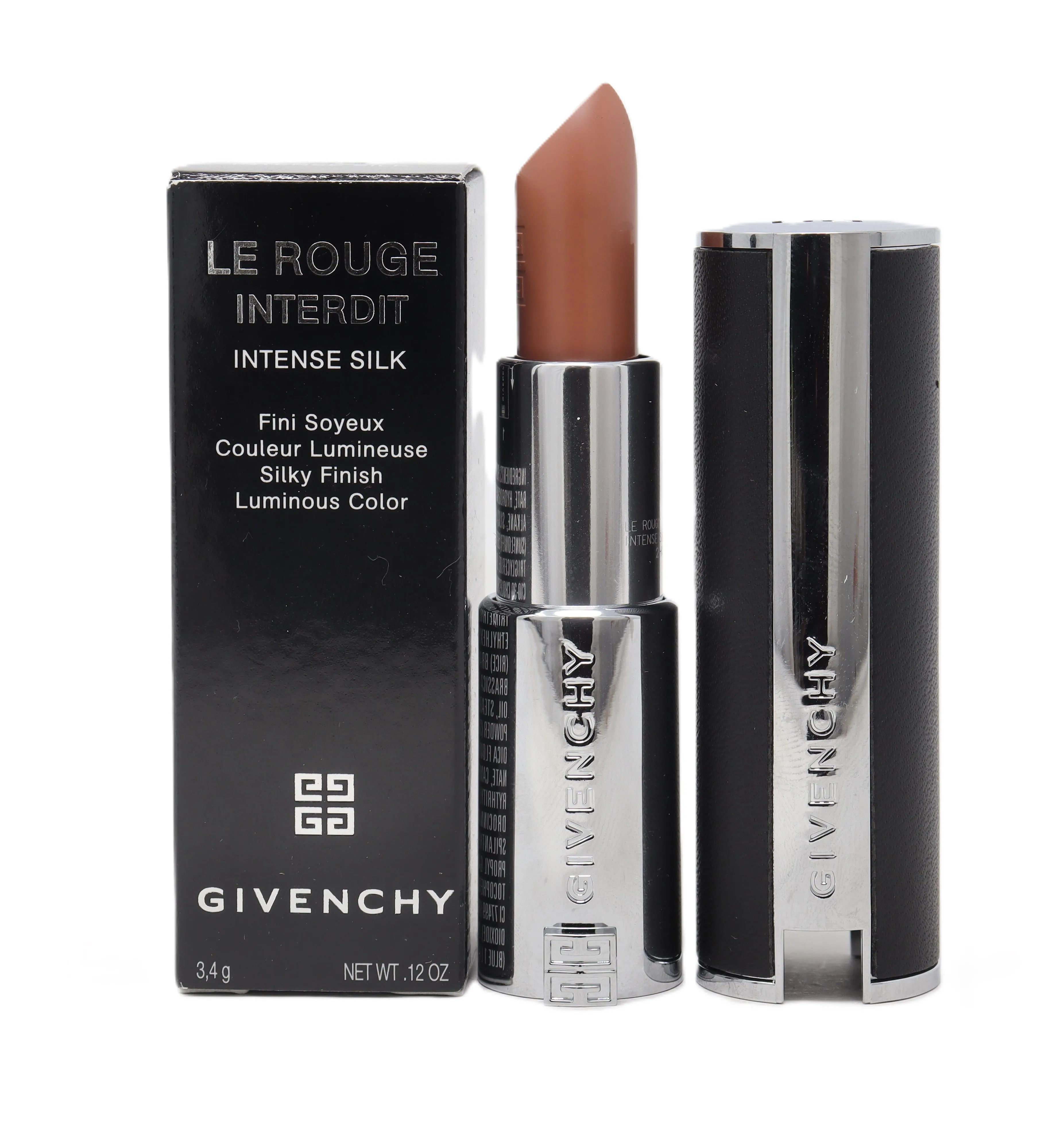 Givenchy Le Rouge Interdit Intense Silk Satin Matte Lipstick 0.12oz  New