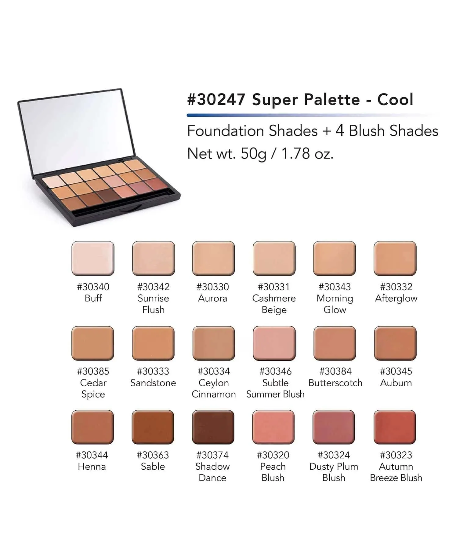 Glamour Crème™ Ultra HD Foundation Super Palettes