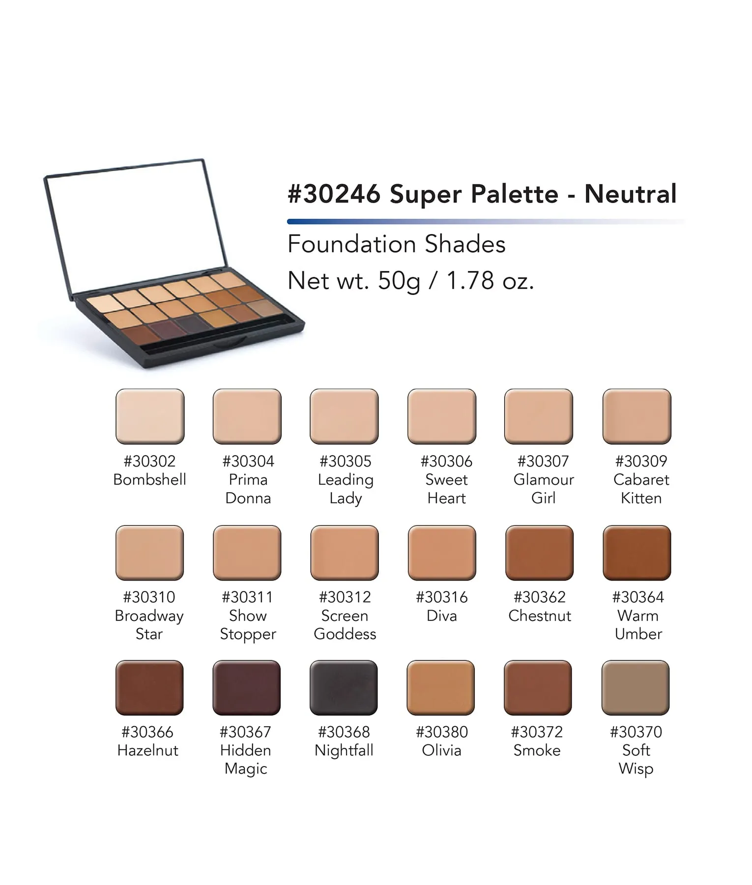 Glamour Crème™ Ultra HD Foundation Super Palettes