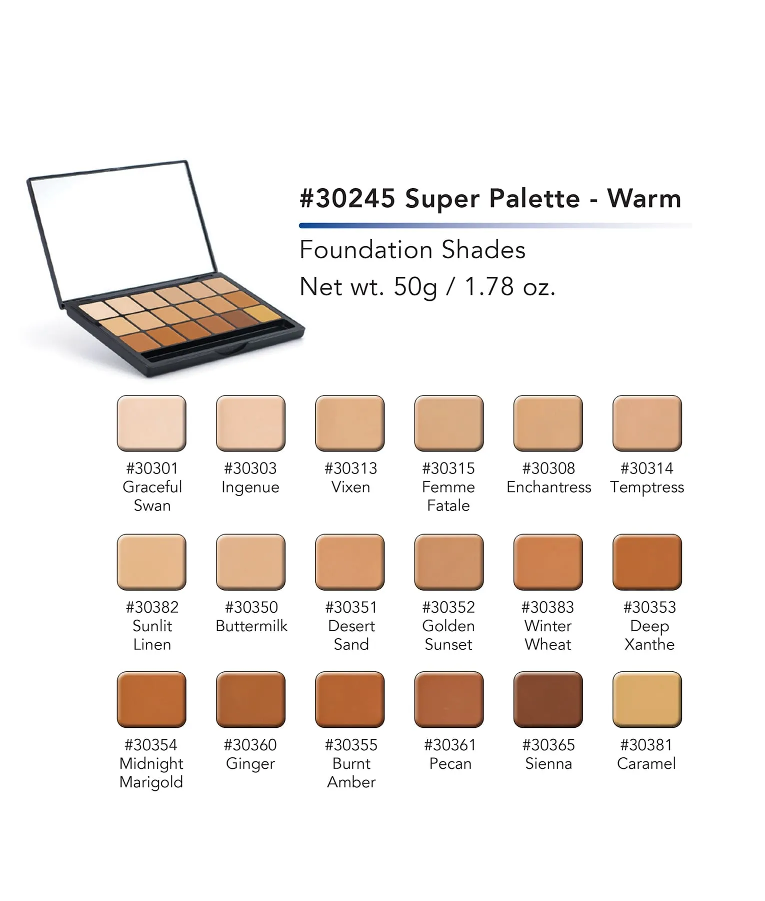 Glamour Crème™ Ultra HD Foundation Super Palettes