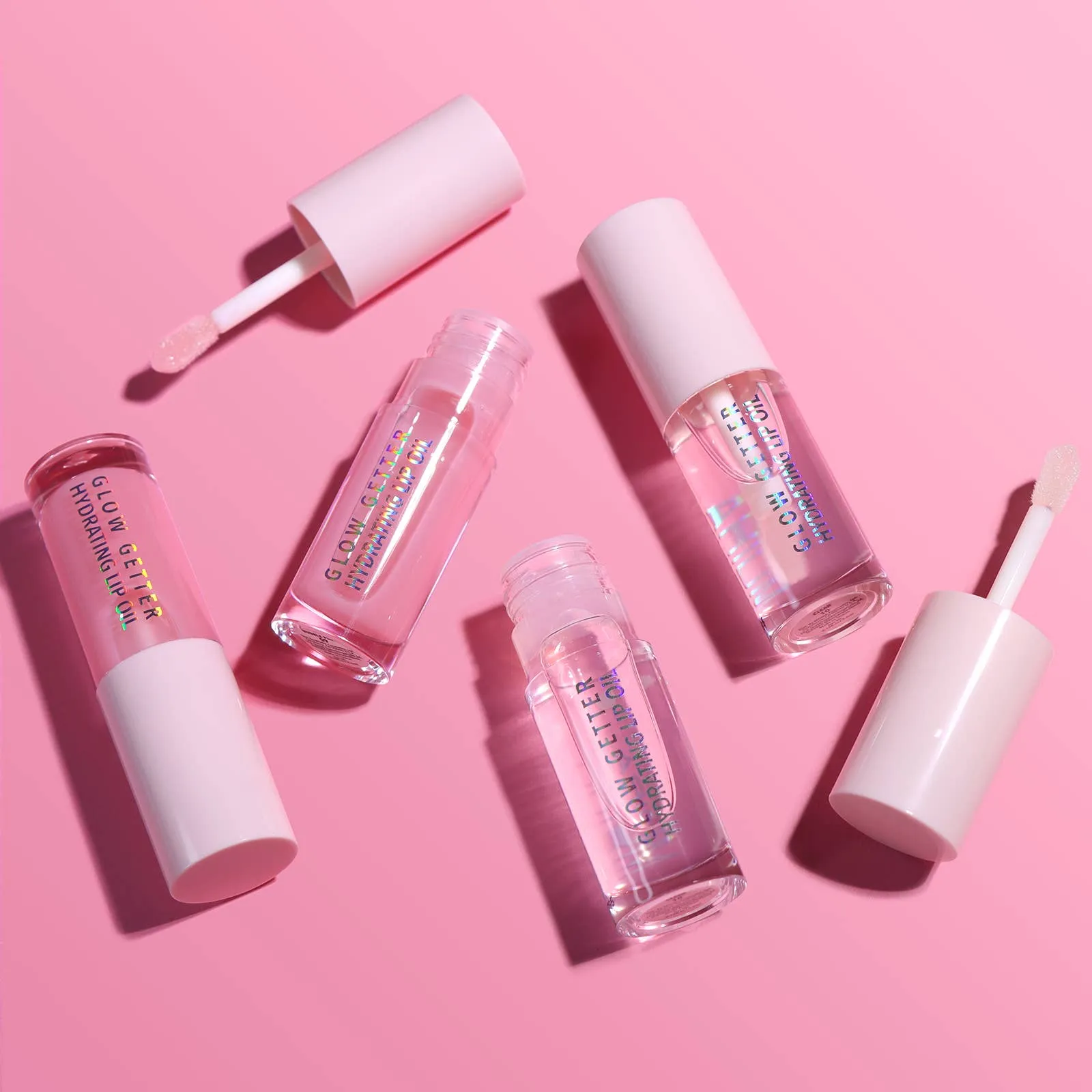 Glow Getter Hydrating Lip Oil - BUBBLE PINK